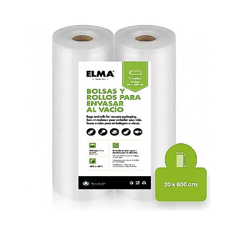 ROLLO BOLSA ENVASAR 20X600CM. BLISTER 2