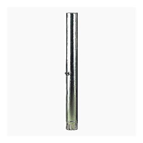 TUBO ESTUFA GALV.120MM C/LLAVE 1MT.