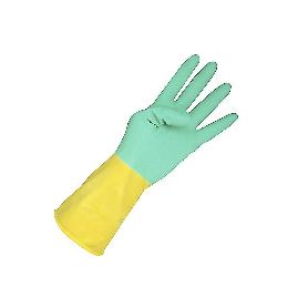 GUANTE GOMA BICOLOR T-EXTRA GRANDE PAR