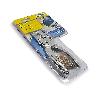 TENAZA P/OJALES 4MM+100 OJALES BLISTER