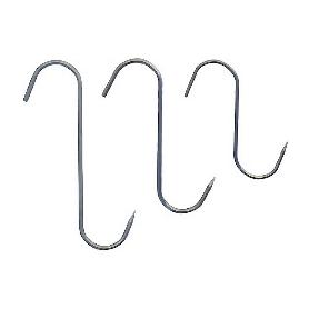 GANCHO CARNICERO 16CM. INOX. CAJA 10