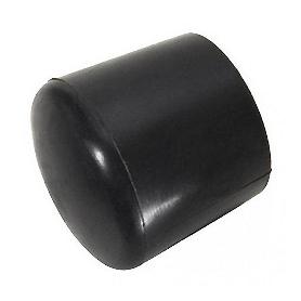 CANTONERA REDONDA 20MM EXTERIOR NEGRA 40-20N