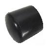 CANTONERA REDONDA 20MM EXTERIOR NEGRA 40-20N