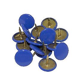 CHINCHETAS AZULES N.5 PLASTIFICADAS CAJA 100