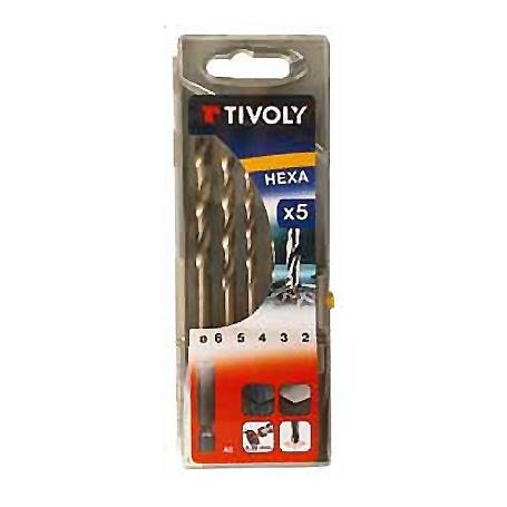 BROCAS METAL HSS 2-3-4-5-6 EST-5
