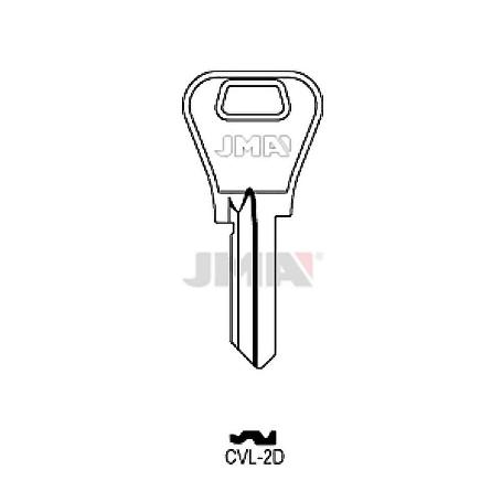 LLAVIN CVL-2D ALUMINIO COLORES B/10