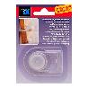 TOPE RETENEDOR PUERTA ADHESIVO 2095 TRANSP BLISTER