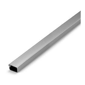 CANALETA ADH.16X10MM. GRIS METAL TIRA 2 MT