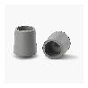 CONTERA ANDADOR GOMA 25MM.GRIS UNIDAD