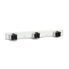 CUELGAESCOBAS TRIPLE C19003B BLANCO BLISTER