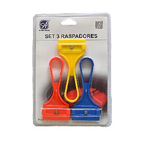 RASQUETA COCINA PLAST. COLORES BLT-3