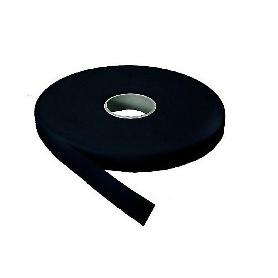 VELCRO HEMBRA ADHESIVO NEGRO 20MM ROLLO 25M