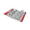 PERCHA MEDIANA ADHESIVA INOX 7026 BLIST-3