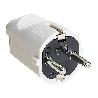 CLAVIJA BIPOLAR T/TL 16A 250V 6706B BLANCO