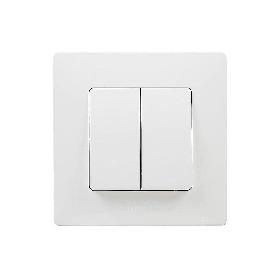 CONMUTADOR DOBLE NL BL MONOBLOC