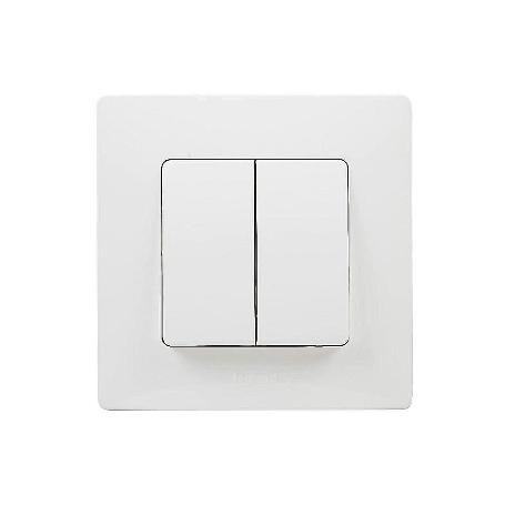 CONMUTADOR DOBLE NL BL MONOBLOC