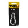 MOSQUETON BOMBERO 11X120MM ACERO  BLISTER
