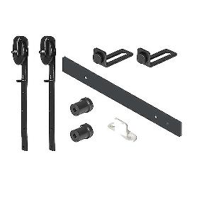 KIT PUERTA GRANERO NYLON 1.8 M 30X5 NEGRO KIT 1,8 MT