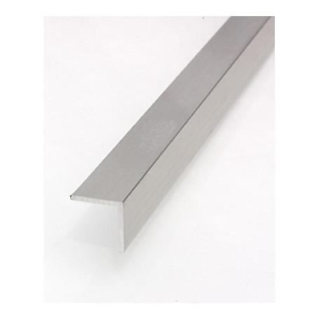 ANGULO ALUMINIO 20X20MM 2MT PLATA TIRA 2MT