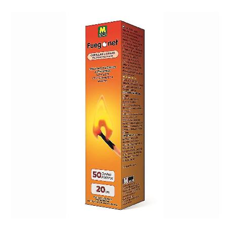 CERILLAS LARGAS FUEGO NET C-50