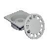 SUMIDERO SIFONICO PVC 100 GRIS