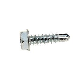 TORNILLO BROCA C/HEXAGONAL 4.8X19 CON ARANDELA CAJA 500