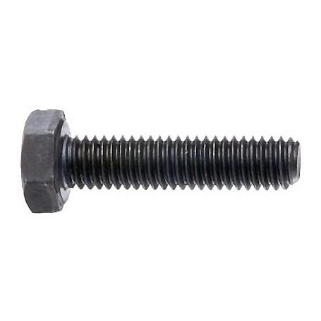 TORNILLO HEXAGONAL 6X20 8.8 DIN.933 PRESION ACERO NEGRO C-500