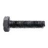 TORNILLO HEXAGONAL 6X20 8.8 DIN.933 PRESION ACERO NEGRO C-500