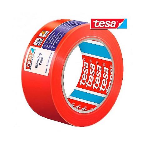 CINTA SEÑALIZACION ROJA  33X50