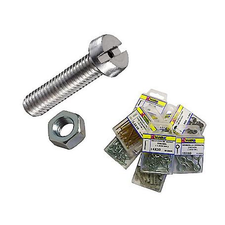 TORNILLOS D84 CON TUERCA 3X10 MM 2424 BLISTER 16
