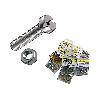 TORNILLOS D84 CON TUERCA 3X10 MM 2424 BLISTER 16