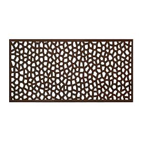 PANEL MOSAICO OXIDO 1X2 RESINA