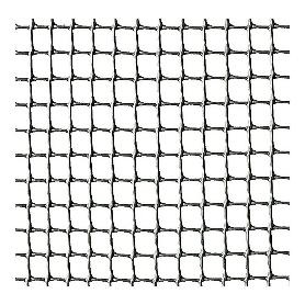 MALLA PLAST. GRIS 5X5 MM APROX BALCONET R/25M.