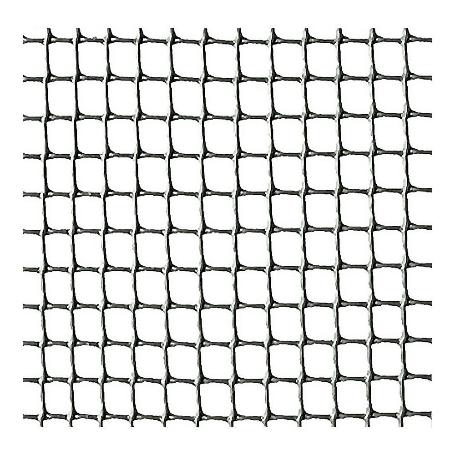 MALLA PLAST. GRIS 5X5 MM APROX BALCONET R/25M.