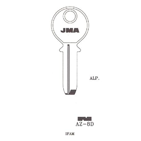 LLAVIN AZ-8D ALPACA SEGURIDAD B/10