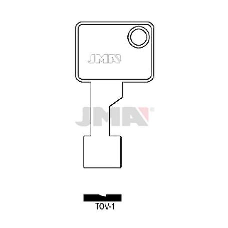LLAVIN TOV-1G LATON SEGURIDAD B/10