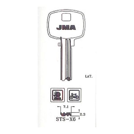 LLAVIN STS-X6 LATON SEGURIDAD B/10