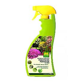 INSECTICIDA FUNGICIDA TOTAL 750ML TRIPLE ACCION PISTOLA