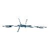 ALAMBRE ESPINO 4-1.6-15 A/R ROLLO 250M