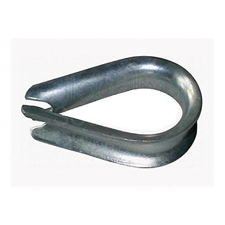 GUARDACABO CORAZON 6 MM CHAPA