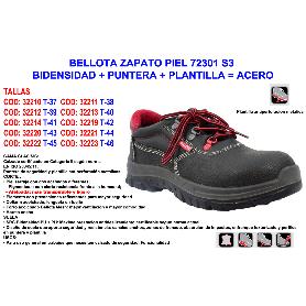 ZAPATO PIEL REFORZADO 42 CLAS-S3 PAR