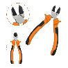 ALICATE CORTE DIAGONAL 6 CROMO VANADIO  BLISTER
