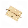 BISAGRA  FIJA 35X30MM REMATE LATONADA CAJA 24