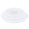 TAPAS SARTENES PLASTICO 18, 20 Y 24 CM LOTE