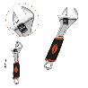 LLAVE AJUSTABLE 12 ACERO CROMO VANADIO