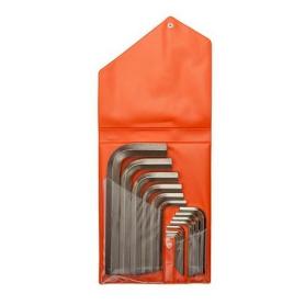 JUEGO 15 LLAVES HEX NIQUELADAS 2-11 1998M/15 BAHCO