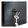 CAJA FUERTE LLAVE 36X19X23 CM S36B