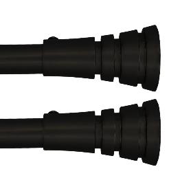 BARRA FORJA AZMARK 16/19MM 150-290CM ANILLO NEGRO KIT