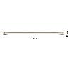 BARRA FORKA AZMARK 16/19MM 150-290CM ANILLO SATINADO KIT