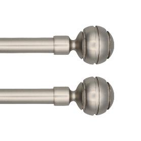 BARRA FORJA AZMARK 16/19MM 150-290CM ESFERA NICKEL  KIT